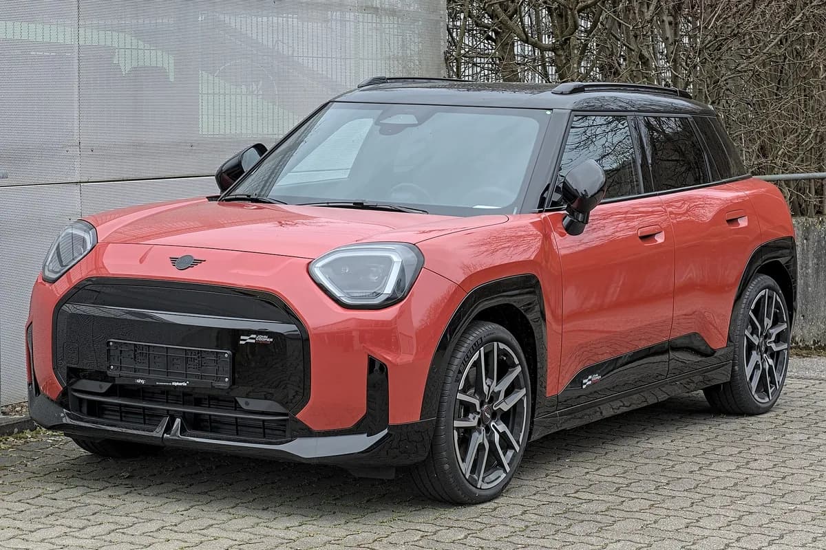 A Mini Aceman, front three-quarter view